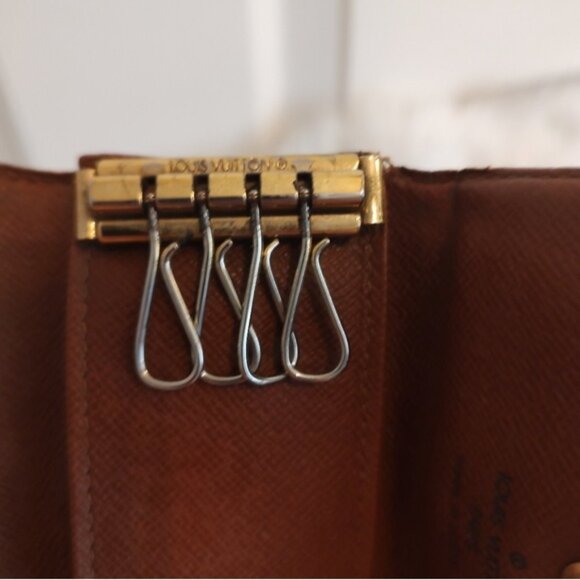 Vintage Louis Vuitton LV monogram compact key holder y2K - Picture 2 of 13